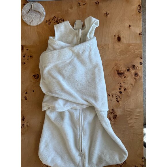 Halo White Plush Blanket Soft Texture - Picture 1 of 6